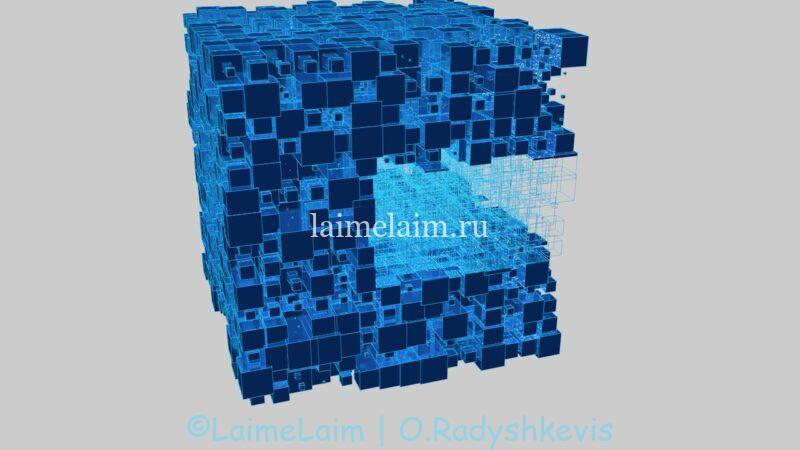 Матрица из кубов в Синема 4Д туториал