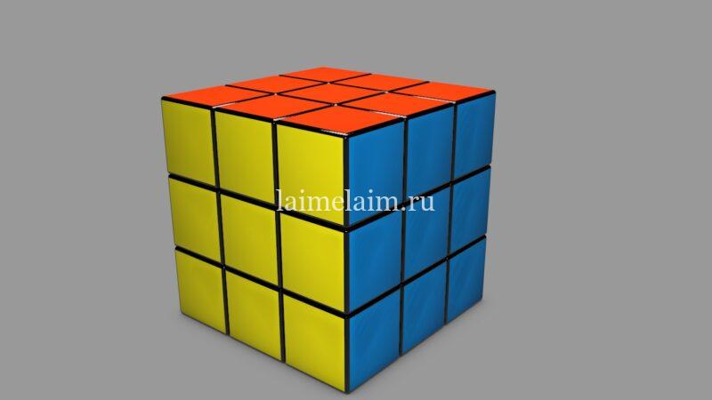 Моделирование кубика рубика