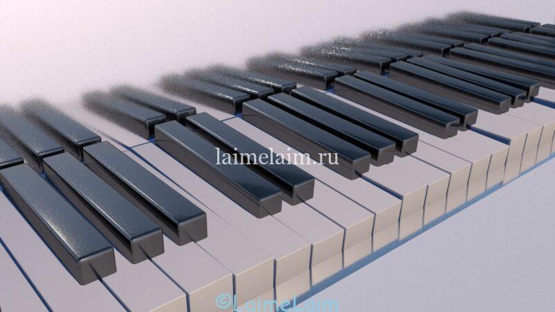 Урок как создать клавиатуру пианино и анимировать ее в Cinema 4D
